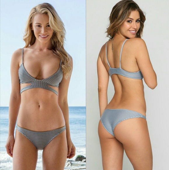 acacia swimwear Other - New acacia sky mesh waikoloa bikini bottom blue S